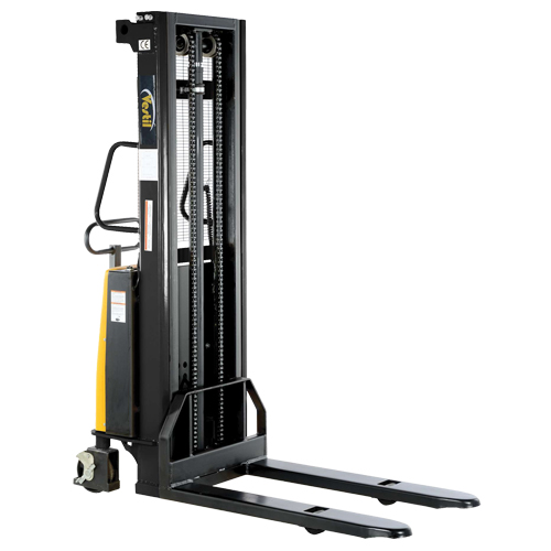 Gerbeur pour chariot &eacute;l&eacute;vateur, Fonctionnement &eacute;lectrique, Capacit&eacute; 2000 lb, Lev&eacute;e max 118" Southpoint Industrial Supply