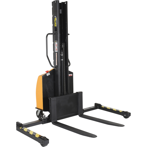 Gerbeur motoris&eacute; avec m&acirc;t &eacute;troit, Fonctionnement &eacute;lectrique, Capacit&eacute; 1500 lb, Lev&eacute;e max 63" Southpoint Industrial Supply