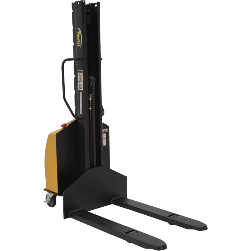 Gerbeur motoris&eacute; avec m&acirc;t &eacute;troit, Fonctionnement &eacute;lectrique, Capacit&eacute; 1000 lb, Lev&eacute;e max 63" Southpoint Industrial Supply