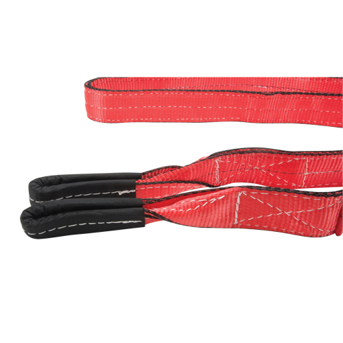 Polyester Sling, Double Ply, Twisted Eye, Type 4, 2'' W x 12' L, 6200 lbs. Vertical Cap. Southpoint Industrial Supply