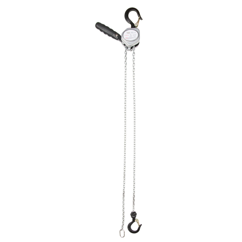 Mini Lever Hoist, 5' Lift, 1100 lbs. (0.55 tons) Capacity, Zinc Plated Chain Southpoint Industrial Supply