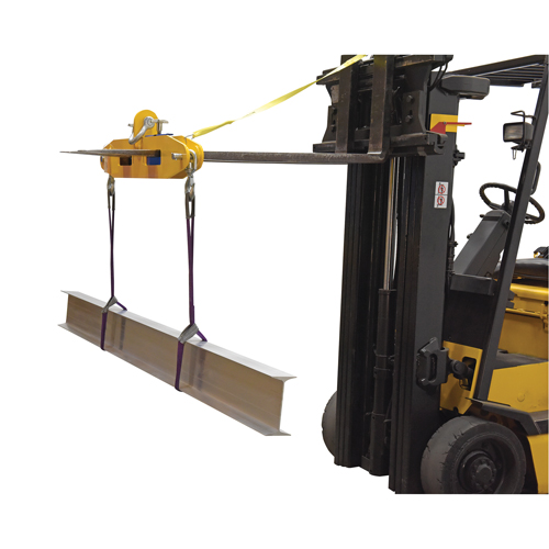 Forklift Lifting Beam, 7" x 2-1/2" Fork Pocket Southpoint Industrial Supply
