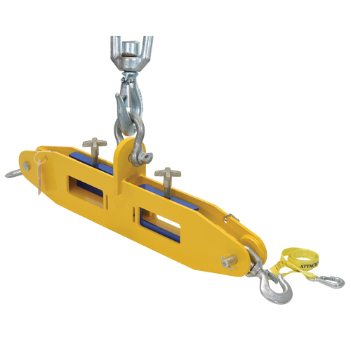 Forklift Lifting Beam, 7" x 2-1/2" Fork Pocket Southpoint Industrial Supply