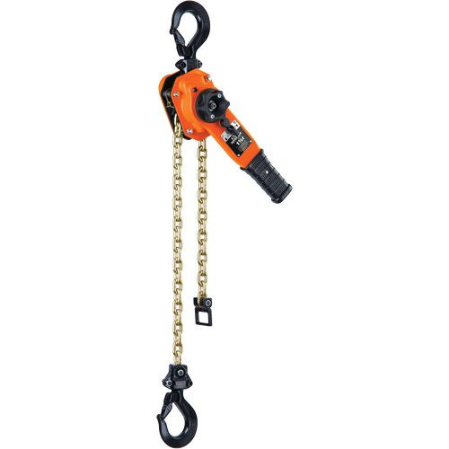 Series 653-A Ratchet Lever Hoist, 10' Lift, 3000 lbs. (1.5 tons) Capacity, Steel Chain Southpoint Industrial Supply