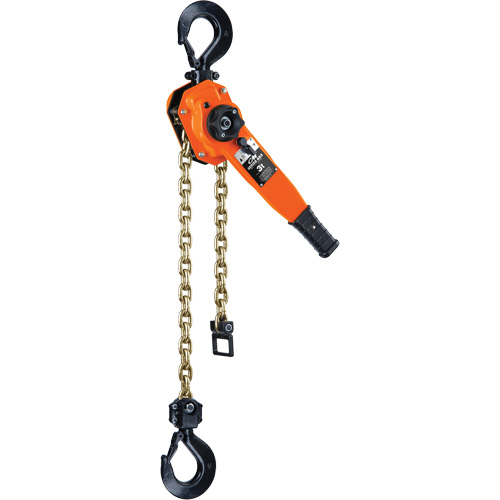 Series 653-A Ratchet Lever Hoist, 10' Lift, 6000 lbs. (3 tons) Capacity, Steel Chain Southpoint Industrial Supply