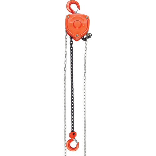 Chain Hoist, 10' Lift, 10000 lbs. (5 tons) Capacity, Alloy Steel Chain Southpoint Industrial Supply