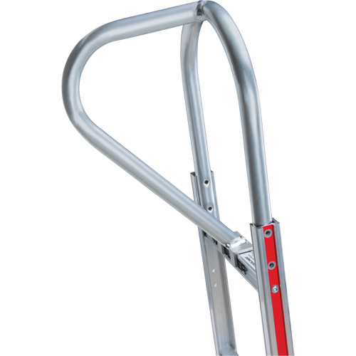 Knocked Down Hand Truck, P-Handle Handle, Aluminum, 52" Height, 500 lbs. Capacity Southpoint Industrial Supply