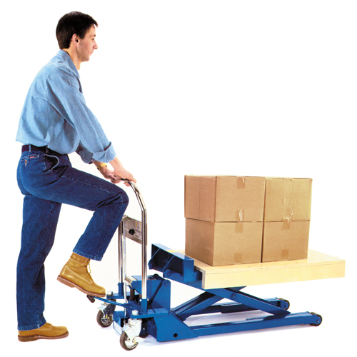 Table &eacute;l&eacute;vatrice surbaiss&eacute;e &agrave; ciseaux Dandy Lift, 37-1/10" lo x 19-7/10" la, Acier, Capacit&eacute; 1100 lb Southpoint Industrial Supply