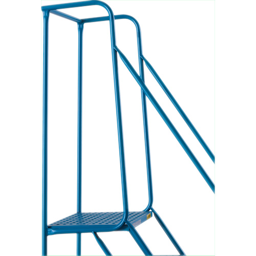 CSA-Certified Rolling Step Ladder with Locking Step, 16 Steps, 30" Step Width, 144" Platform Height, Steel Southpoint Industrial Supply