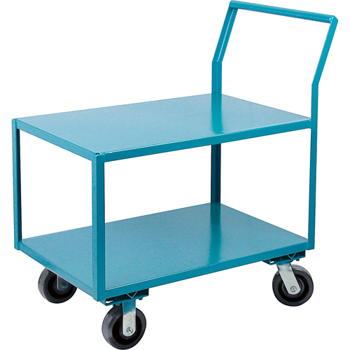 Chariots surbaiss&eacute;s robustes, 2 niveaux, 30" la x 60" p x 41" h, 2400 lb Cap Southpoint Industrial Supply