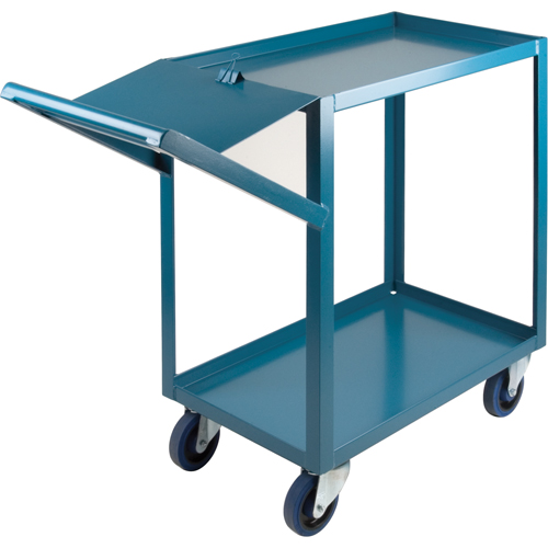 Order Picking Carts, 36" H x 18" W x 46" D, 2 Shelves, 1200 lbs. Capacity Southpoint Industrial Supply