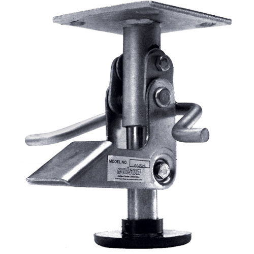 Floor Lock Brakes - Heavy-Duty, 4-3/4" Extended Height, 3-11/16" Retracted Height Southpoint Industrial Supply