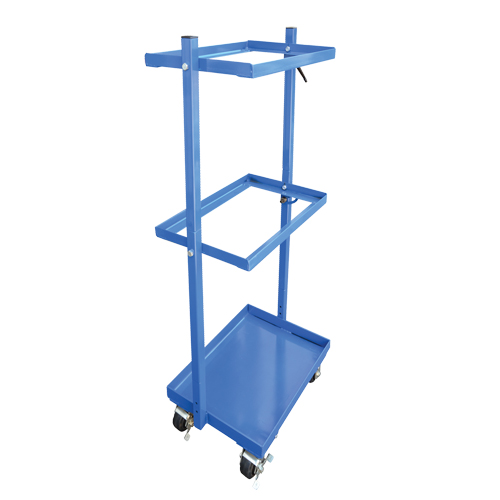 Stock Cart, Steel, 30-11/16" W x 19-1/4" D, 3 Shelves, 300 lbs. Capacity Southpoint Industrial Supply