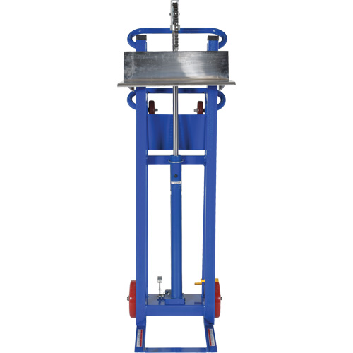 Gerbeur &agrave; plateforme hydraulique, M&eacute;canisme Pompe au pied, Capacit&eacute; de 750 lb, Levage max de 52" Southpoint Industrial Supply