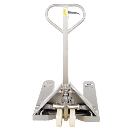 Pallet Truck, Stainless Steel, 48" L x 27" W, 5500 lbs. Capacity Southpoint Industrial Supply