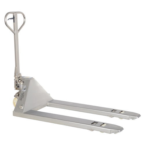 Pallet Truck, Stainless Steel, 48" L x 27" W, 5500 lbs. Capacity Southpoint Industrial Supply