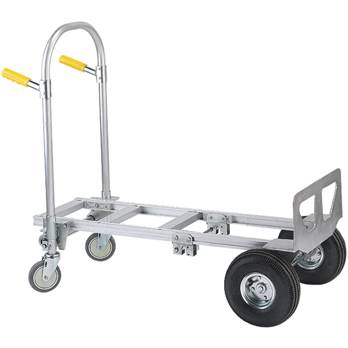 Spartan Jr. Economy Convertible Truck, Aluminum, 1000 lbs. Capacity Southpoint Industrial Supply