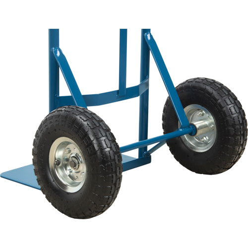 All-Welded Hand Truck, Dual Handle, Steel, 46" Height, 600 lbs. Capacity Southpoint Industrial Supply