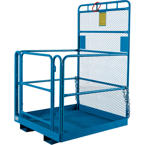 Nacelle &eacute;l&eacute;vatrice pour travail en hauteur, 48" x 48" x 72" h, Capacit&eacute; de 1000 lb, Acier Southpoint Industrial Supply