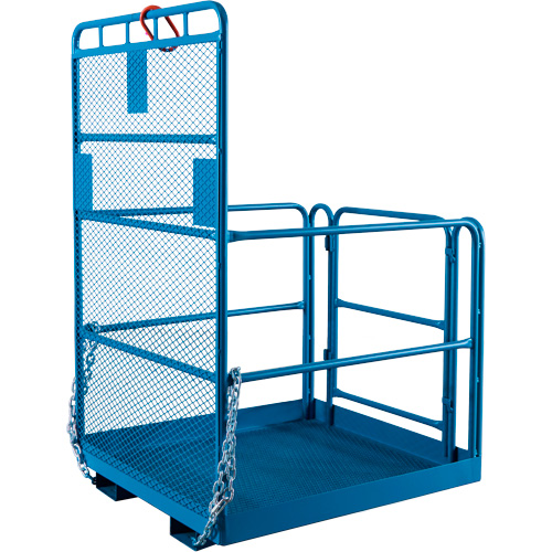 Nacelle &eacute;l&eacute;vatrice pour travail en hauteur, 48" x 48" x 72" h, Capacit&eacute; de 1000 lb, Acier Southpoint Industrial Supply