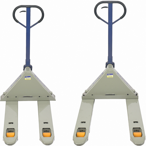 Adjustable Width Pallet Trucks, 48" L x 27" W, 5500 lbs. Capacity Southpoint Industrial Supply