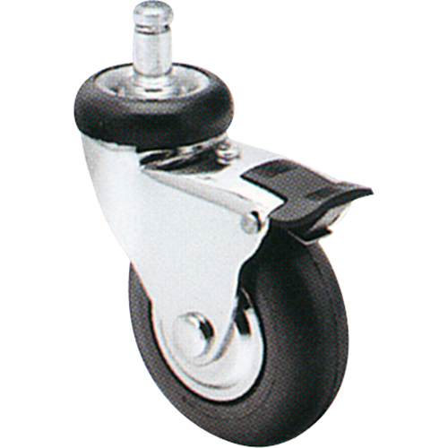Roulette Comfort Roll, Pivotant avec frein, Diam&egrave;tre 3" (76 mm), Capacit&eacute; 175 lb (79 kg) Southpoint Industrial Supply