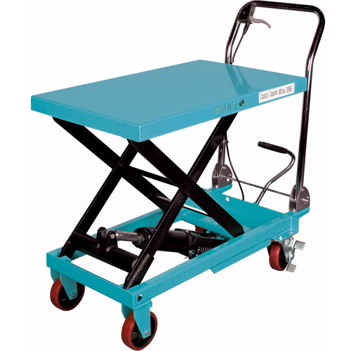 Heavy-Duty Hydraulic Scissor Lift Table, 32" L x 19-3/4" W, Steel, 660 lbs. Capacity Southpoint Industrial Supply