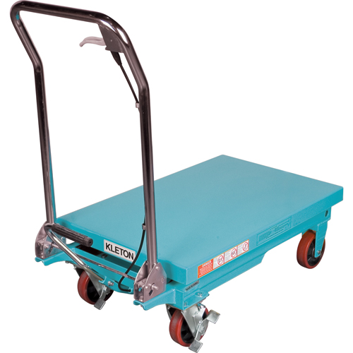 Heavy-Duty Hydraulic Scissor Lift Table, 32" L x 19-3/4" W, Steel, 660 lbs. Capacity Southpoint Industrial Supply