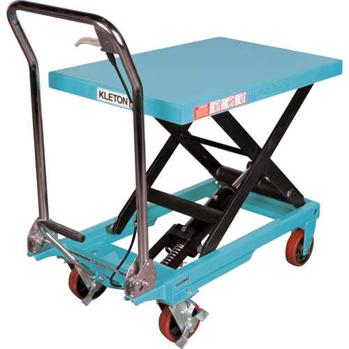 Heavy-Duty Hydraulic Scissor Lift Table, 32" L x 19-3/4" W, Steel, 660 lbs. Capacity Southpoint Industrial Supply