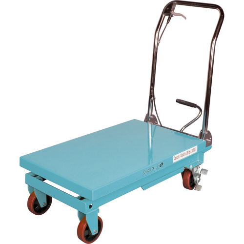 Heavy-Duty Hydraulic Scissor Lift Table, 32" L x 19-3/4" W, Steel, 660 lbs. Capacity Southpoint Industrial Supply
