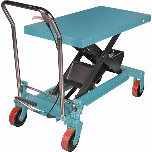 Heavy-Duty Hydraulic Scissor Lift Table, 39-3/8" L x 20-1/8" W, Steel, 1650 lbs. Capacity Southpoint Industrial Supply