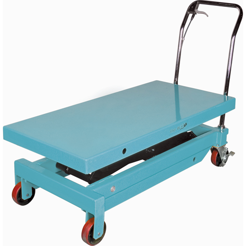 Heavy-Duty Hydraulic Scissor Lift Table, 48" L x 24" W, Steel, 1545 lbs. Capacity Southpoint Industrial Supply