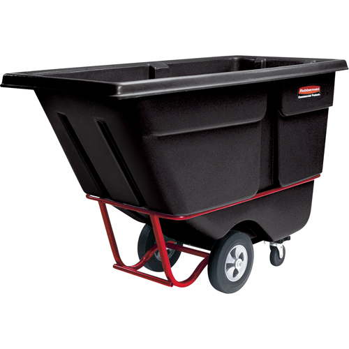 Tilt Truck, Polyethylene, 1 cu. yd., 1250 lbs. Load Capacity Southpoint Industrial Supply