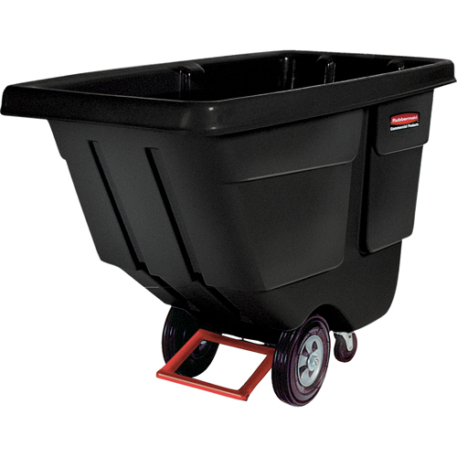 Tilt Truck, Polyethylene, 1 cu. yd., 850 lbs. Load Capacity Southpoint Industrial Supply