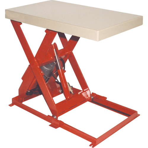 Table &eacute;l&eacute;vatrice &agrave; ciseaux, Acier, 36" lo x 20" la, Capacit&eacute; 1100 lb Southpoint Industrial Supply