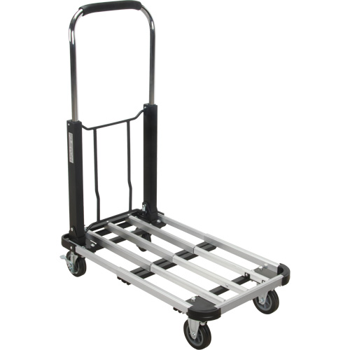 Foldable Platform Trucks, Aluminum, 300 lbs., 28" L x 16" W, 32" High Southpoint Industrial Supply