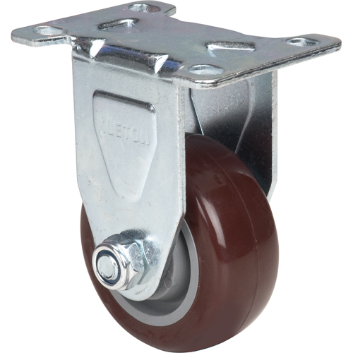 Caster, Rigid, 3" (76 mm), Polyurethane, 230 lbs. (104 kg.) Southpoint Industrial Supply