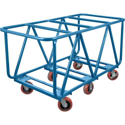 Chariot &agrave; plateforme pour mat&eacute;riaux de construction, 60" x 30" x 33", Capacit&eacute; 2500 lb Southpoint Industrial Supply