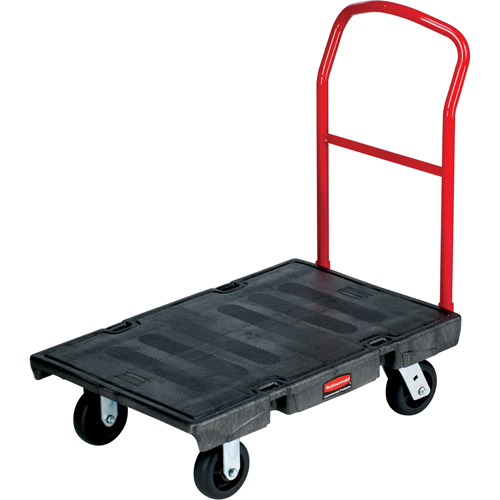 Heavy-Duty Platform Truck, 48" L x 24" W, 1200 lbs. Cap., Pneumatic Wheels Southpoint Industrial Supply
