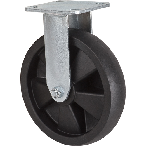 Roulettes haute temp&eacute;rature, Fixe, 8" (203,2 mm), Nylon, 1000 lb (453 kg) Southpoint Industrial Supply