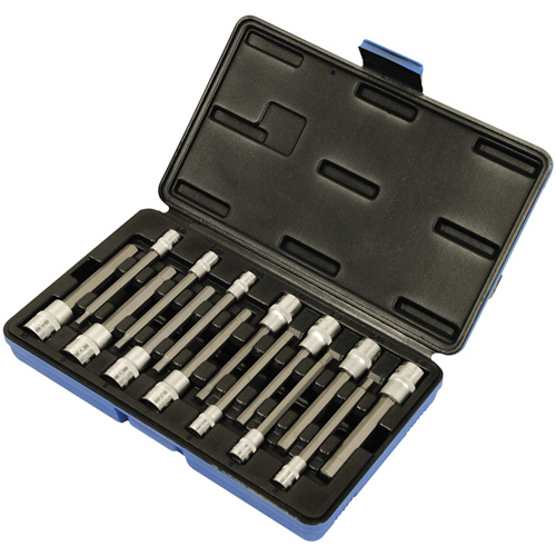 Jeu de douilles SAE/m&eacute;triques, Hexagonale, Prise 1/4"/3/8", 14 mr Southpoint Industrial Supply