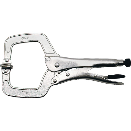Pince en C &agrave; verrouillage ultra-robuste avec patin pivotant, Capacit&eacute; de 11" (279 mm) Southpoint Industrial Supply