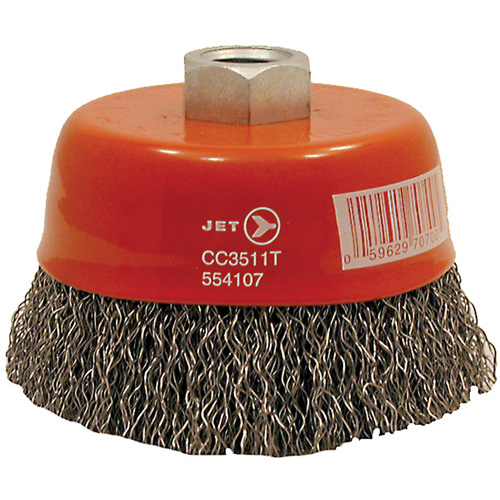 Brosse boisseau NC &agrave; fils cr&ecirc;p&eacute;s haute performance de premi&egrave;re qualit&eacute; CC3511T Southpoint Industrial Supply