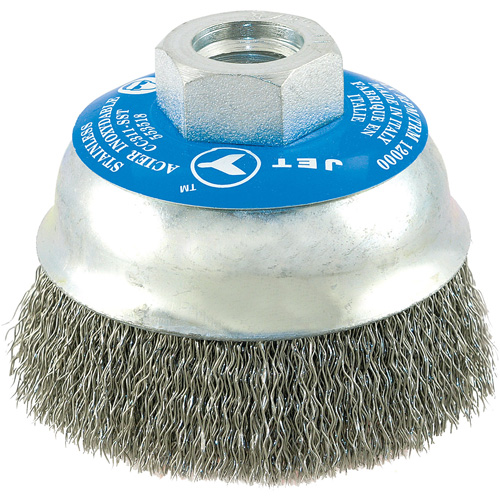 Brosse boisseau &agrave; fils cr&ecirc;p&eacute;s en acier inoxydable Southpoint Industrial Supply