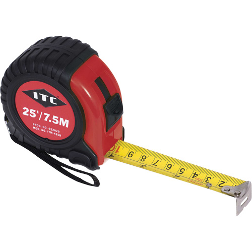 ITM-425R Tape Measure, 1" x 25' Southpoint Industrial Supply