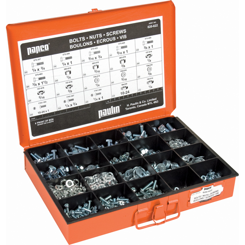 Grade 5 Cap Screw, Washer, Lockwasher & Nut Master Assortments Southpoint Industrial Supply