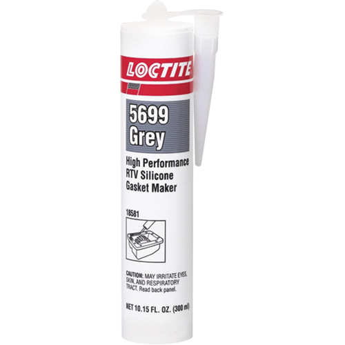 Compos&eacute; &agrave; joints de silicone RTV haute performance 5699, Cartouche, Gris Southpoint Industrial Supply