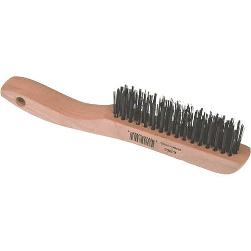 Brosse m&eacute;tallique &agrave; fils courts, Acier, 4 x 16 rangs de fils, Longueur 10" Southpoint Industrial Supply