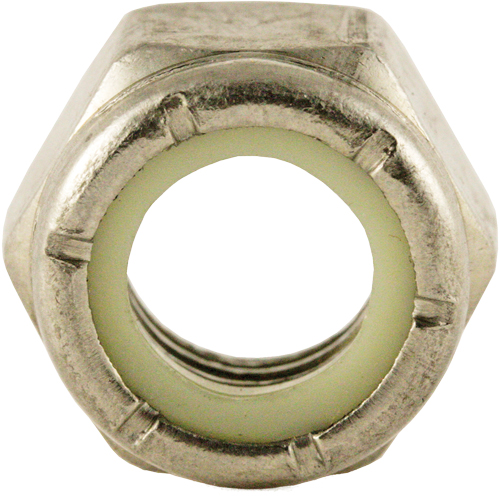 &eacute;crou auto-frein&eacute; en nylon, 1/2" dia, Acier inoxydable, Fin Southpoint Industrial Supply
