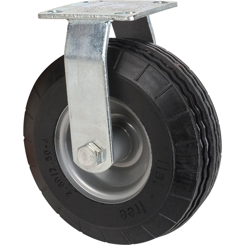 Roulettes anticrevaisons, Fixe, 8" (203,2 mm), Anticrevaison, 275 lb (125 kg) Southpoint Industrial Supply